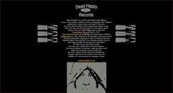 Desktop Screenshot of deadhappyrecords.co.uk